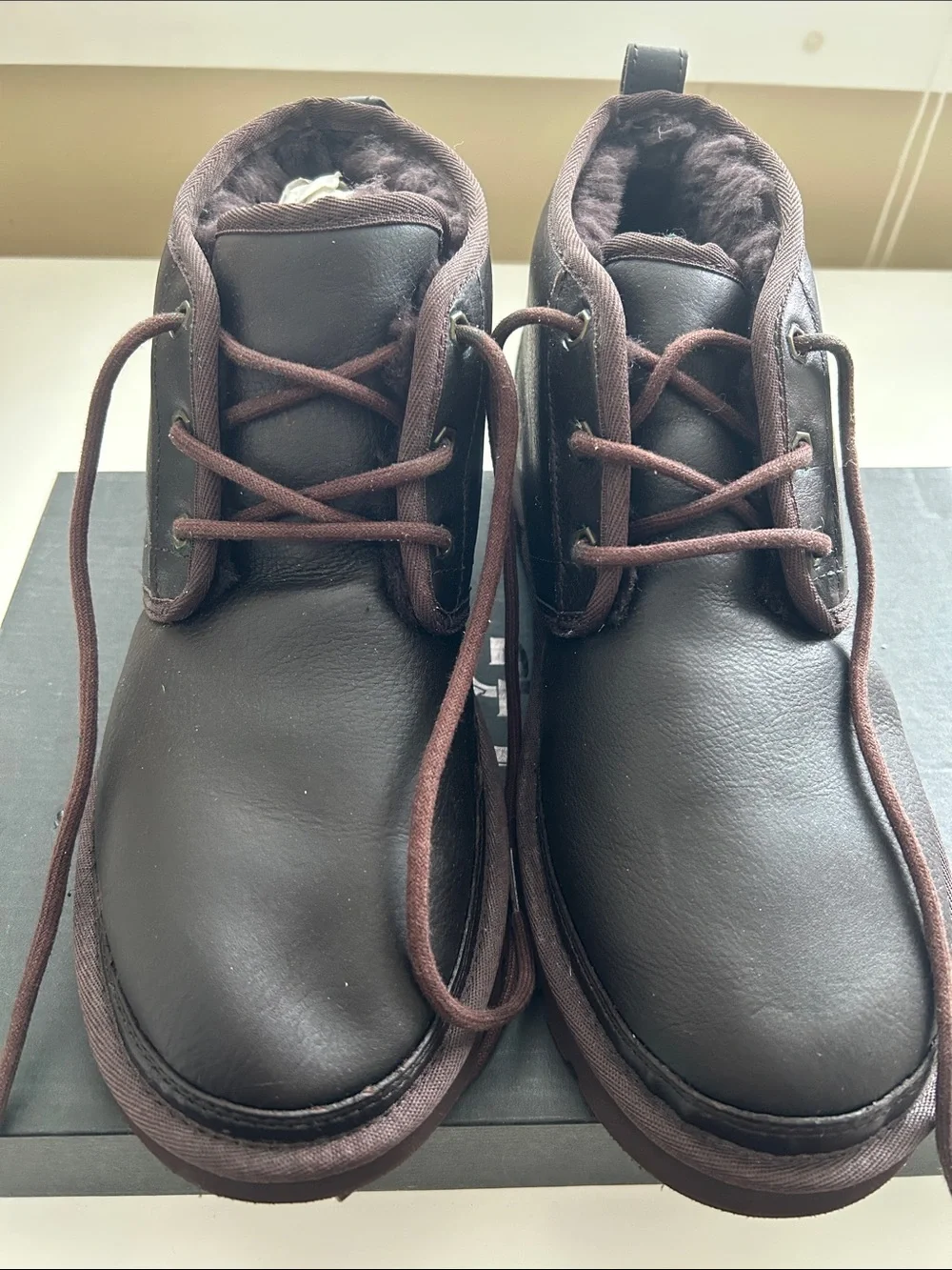 UGG Men's Dark Brown Neumel Boots